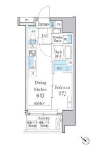 デュオメゾン文京白山　802号室　間取り