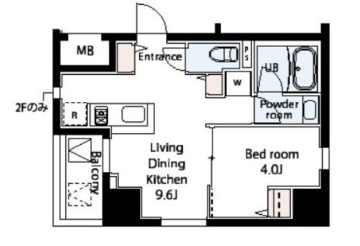Dear WAN Court 王子飛鳥山　201号室　間取り