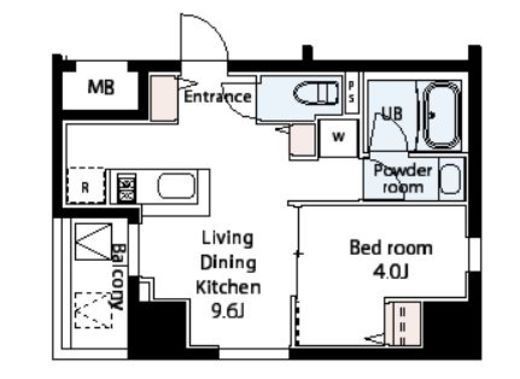 Dear WAN Court 王子飛鳥山　801号室　間取り
