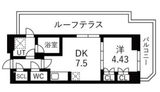 TRADIS大塚　901号室　間取り