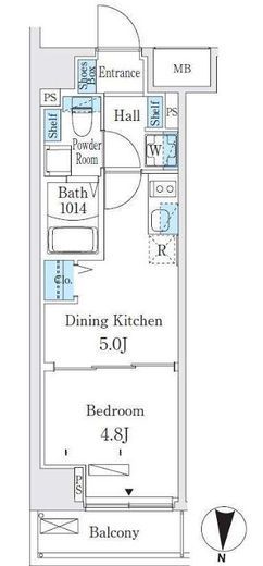 クラリティア板橋本町　405号室　間取り