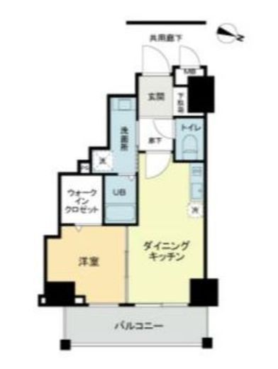 プレセダン板橋本町　802号室　間取り