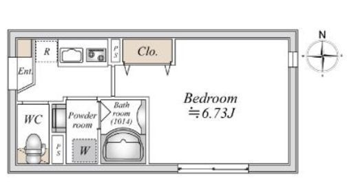 LiveFlat巣鴨 (ライブフラット巣鴨)　301号室　間取り