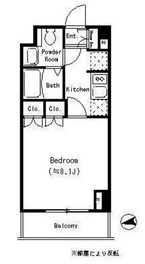 パークキューブ四谷三丁目　103号室　間取り
