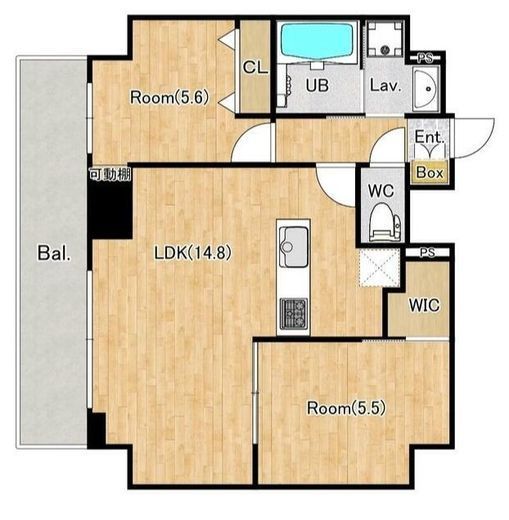 （仮称）エクスフォート西日暮里　301号室　間取り