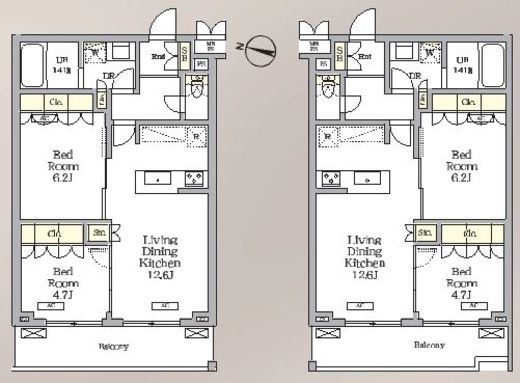 ミレーネ滝野川　310号室　間取り