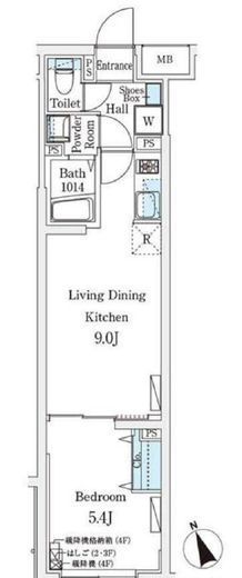 CREATIF駒澤大学前　404号室　間取り