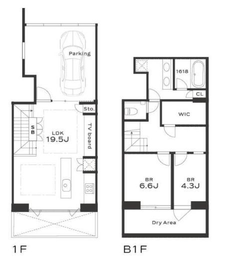 THE GRANDUO SAKURASHINMACHI　104号室　間取り