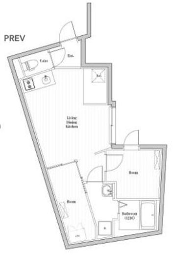 CREATIF南品川　101号室　間取り
