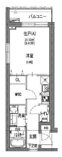 LaLa nishiazabu　301号室　間取り
