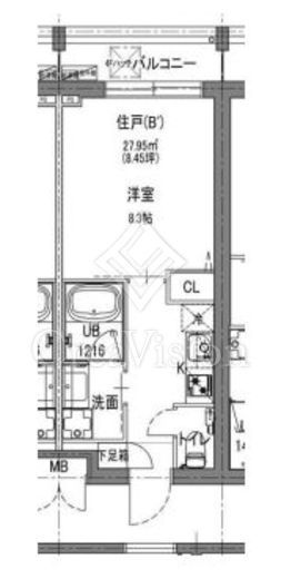 LaLa nishiazabu　305号室　間取り