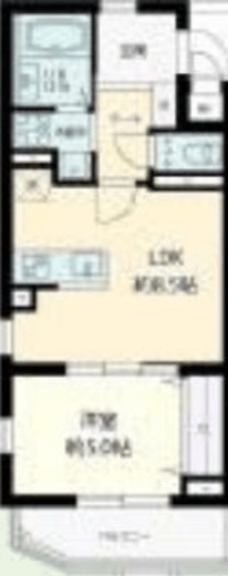 イーグルロード業平　103号室　間取り