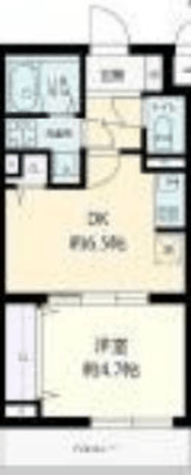 イーグルロード業平　502号室　間取り