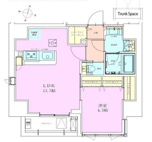 恵比寿レジデンス参番館　202号室　間取り