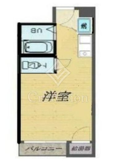 シャルマン築地明石町　419号室　間取り