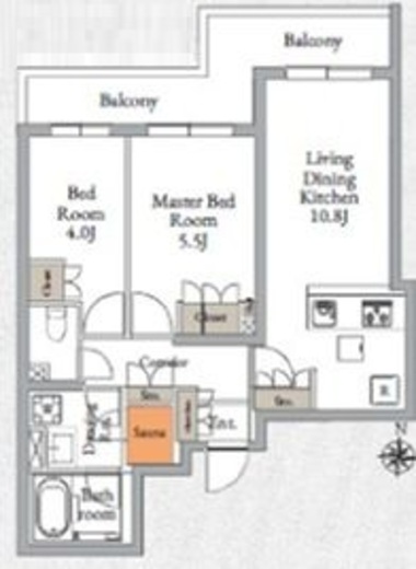 LiveCasa千鳥町　101号室　間取り