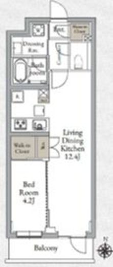 LiveCasa千鳥町　206号室　間取り