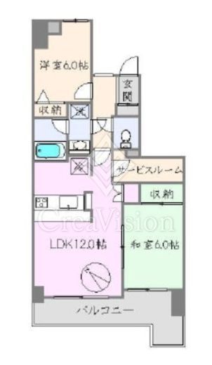 ルイシャトレ新大塚　804号室　間取り