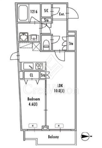 コンシェリア目黒本町 THE RESIDENCE　501号室　間取り