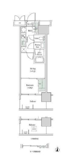 ブルックサイドレジデンス木場　919号室　間取り