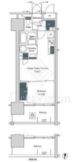 ブルックサイドレジデンス木場　545号室　間取り