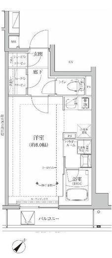 RELUXIA GRANDE川崎大師公園　605号室　間取り