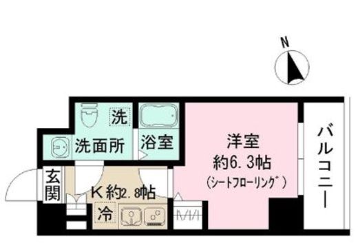 N-stage金沢文庫Ⅱ　306号室　間取り