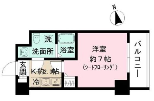 N-stage金沢文庫Ⅱ　402号室　間取り