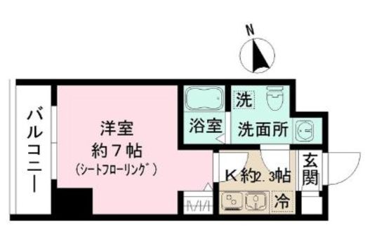 N-stage金沢文庫Ⅱ　507号室　間取り