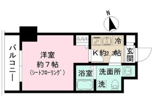 N-stage金沢文庫Ⅱ　610号室　間取り