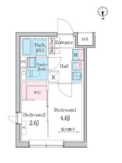 デュオメゾン都立大学　403号室　間取り