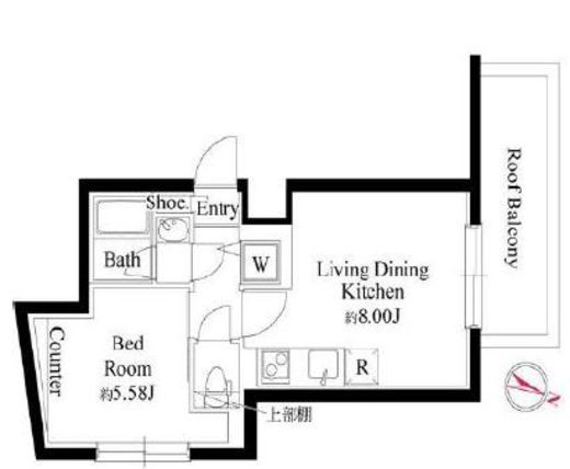 GRAN PASEO代々木上原 (グランパセオ代々木上原)　305号室　間取り