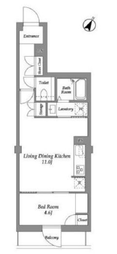 ザ・レジデンス用賀　302号室　間取り