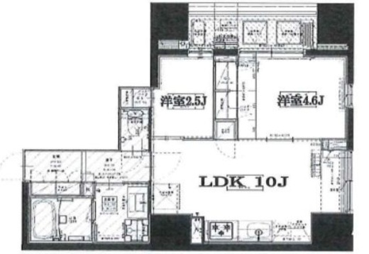 Garden Xavis木場 (ガーデンザヴィス木場)　303号室　間取り