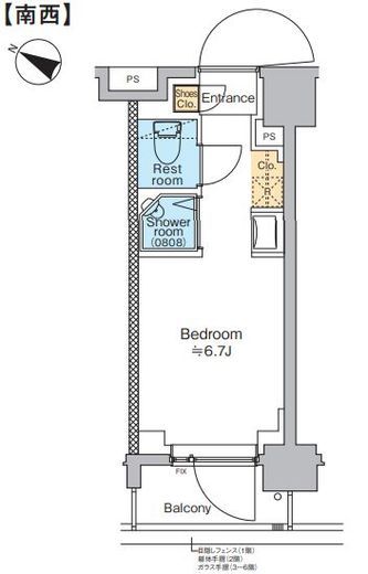 TOMORE田端　115号室　間取り