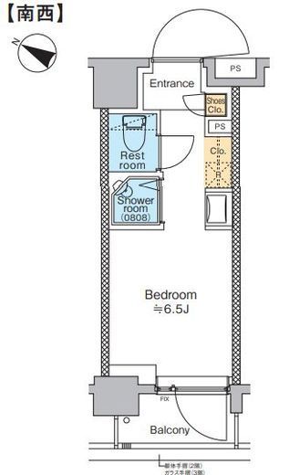 TOMORE田端　218号室　間取り