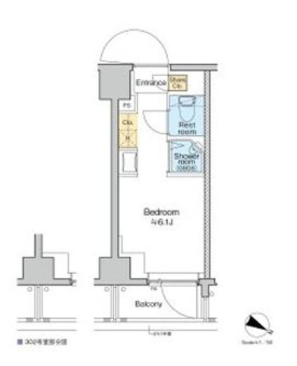 TOMORE田端　102号室　間取り