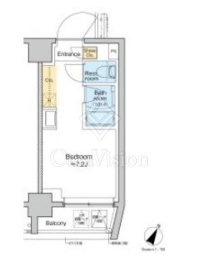 TOMORE田端　311号室　間取り