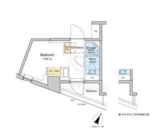 TOMORE田端　317号室　間取り