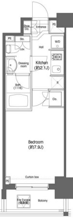 コンフォリア三田EAST　505号室　間取り