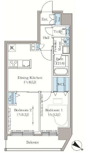 ステラテラス　310号室　間取り