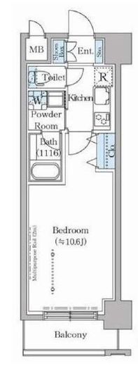 ステラテラス　402号室　間取り