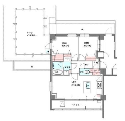 スプリングスクエア永福　306号室　間取り