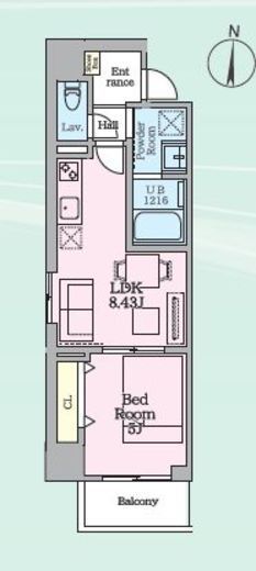 Daiwaグレイスメゾン亀戸　102号室　間取り