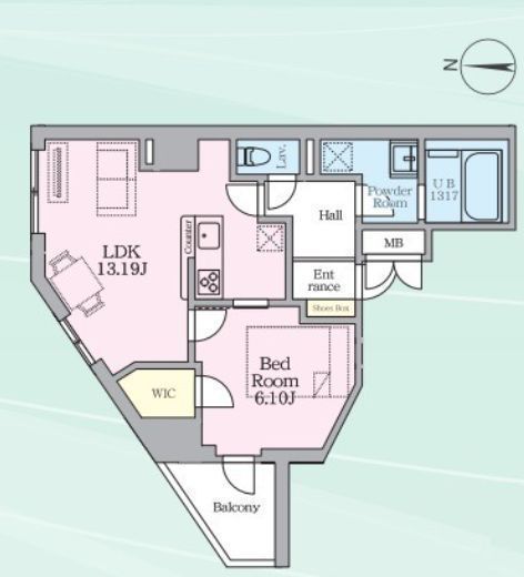 Daiwaグレイスメゾン亀戸　503号室　間取り