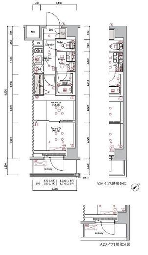 SYFORME KAWASAKI-IKEDA（シーフォルム川崎池田）　203号室　間取り