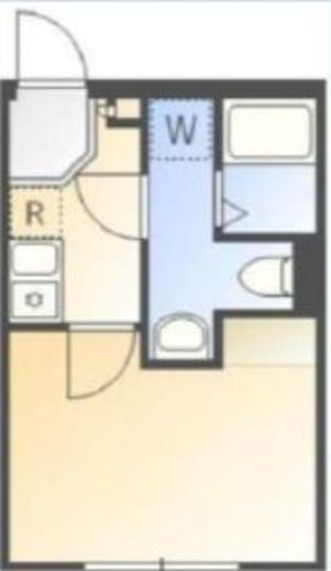 THE PARK EXIA麻布十番　101号室　間取り