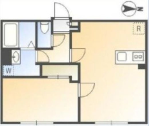 THE PARK EXIA麻布十番　502号室　間取り