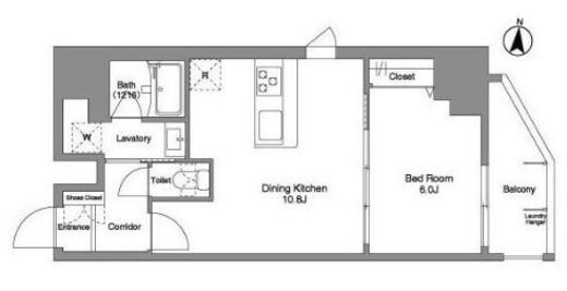 Daffitto錦糸町 (ダフィット錦糸町)　207号室　間取り