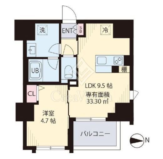 vereda nakano　302号室　間取り